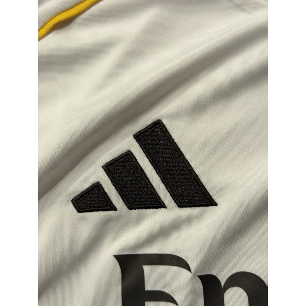 Adidas Real Madrid 24/25 Home Jersey Long Sleeve Mens XL White JN8884 NWT - Picture 10 of 14